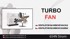 TURBO FAN Ventilator za kamin Strom 654N, 4 lopatice, nikl