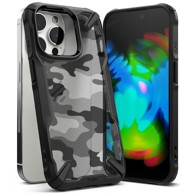 RINGKE Maskica Fusion X Design za iPhone 14 Pro, camo crna