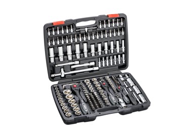 VIGOR Set alata u koferu 1/4″, 3/8″ i 1/2″, 172-dijelni V2461