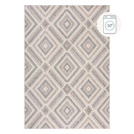 FLAIR RUGS Sivo-bež periv tepih 78x150 cm Beckett 