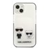 KARL LAGERFELD Maska Karl&Choupette, iPhone 13 Mini 5.4, bijela