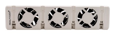 REALPOWER Ventilatorska grijalica HL-1, bijela