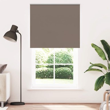 Rolo zavjesa za zamračivanje, 125 x 230 cm, širina tkanine 121,6 cm, poliester, boja kave
