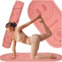 Yoga podloga 127x63x0,6 cm, ružičasta