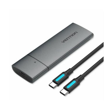 VENTION Vanjsko kućište VEN-KPGH0, za M.2 NVMe SSD, USB 3.1 Gen2-C, aluminijsko, sivo
