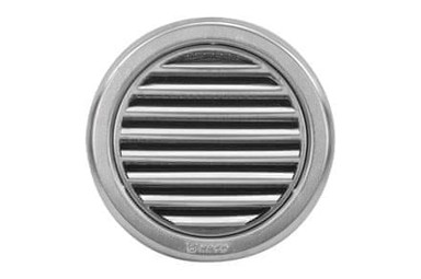 HACO Ventilacijska rešetka, okrugla, NVM mreža, Ø 100 mm, nehrđajući čelik