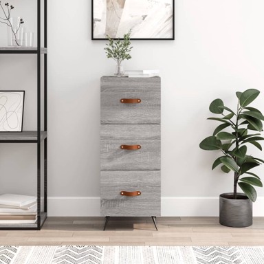 Komoda boja hrasta sonome 34,5x34x90 cm od konstruiranog drva