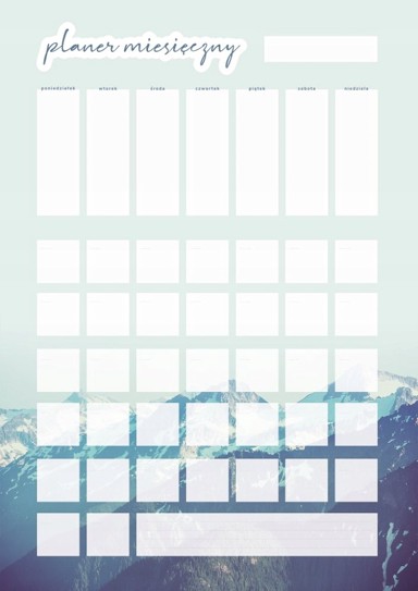 WALLVY magnetski kalendar za hladnjak, mjesečni planer, 30 x 42,5 cm