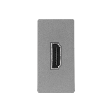 HDMI Modul 1/2, priključna utičnica, siva