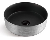 ARMAL Umivaonik art srebro+crno mat iznutra