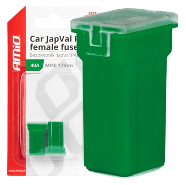 AMIO Set JapVal PAL ženski auto osigurača, 2 kom, 40A