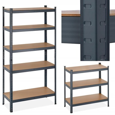 Metalna polica, 875 kg, 180x90x40 cm, MDF