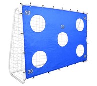 Nogometni gol s mrežom za mete 240x85x170 cm