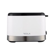 TESLA Toster TS300BWX, 2 utora, 800 W, bijeli-inox
