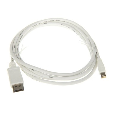 INLINE Mini DisplayPort na DisplayPort kabel, bijeli, 2 m 17132