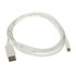 INLINE Mini DisplayPort na DisplayPort kabel, bijeli, 2 m 17132