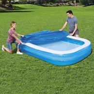BESTWAY Pokrivač za bazen Flowclear, 262 x 175 x 51 cm