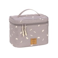 LASSIG CAS Toaletna torbica Blocks, sivo-bež