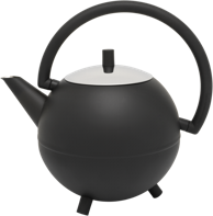 BREDEMEIJER Čajnik Saturn 1,2l crni mat 111003