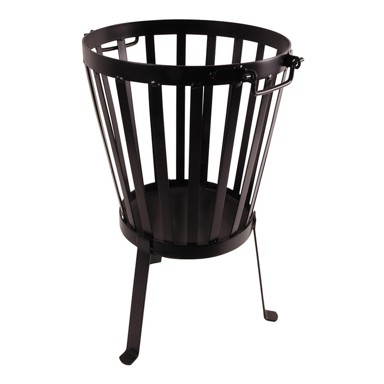 ESSCHERT DESIGN Metalna košara za kamin Camping