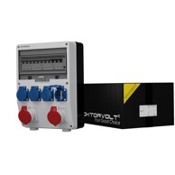 DOKTORVOLT Gradilišni razvodni ormar TD S/Ø2x16 A 4x230 V Schuko