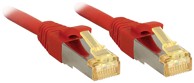 LINDY Mrežni kabel 47299, Cat.7 S/FTP, 15 m, crveni