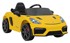 Auto na akumulator PORSCHE 718 MP4, žuti