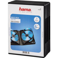HAMA DVD Box 6, 6 diskova, 3 kom, crna