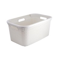 CURVER Višenamjenska košarica Rattan 40 L bijela