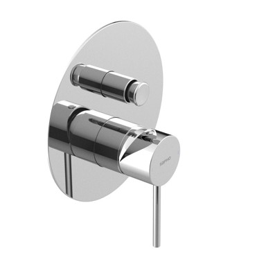 SAPHO Podžbukni dvostruki tuš set Ultramix, kromirani, 180 mm
