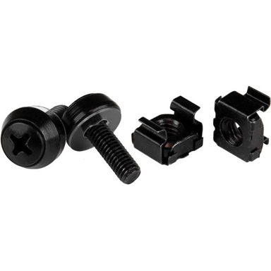 STARTECH Vijci za rack CABSCREWM52B, M5, 100 kom, crni