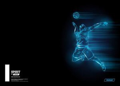 TARGET Bilježnica Sport, A4, linije, 54 lista, meki uvez