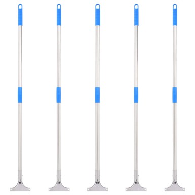 Ručke za podni brisač, 5 kom, 119,5 cm, čelik, plastika