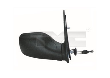 TYC Retrovizor Peugeot 106 96-, crni, desni, unutarnje podešavanje