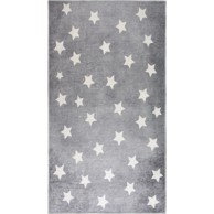 VITAUS Sivi periv dječji tepih 80x120 cm Shining Stars
