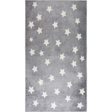 VITAUS Sivi periv dječji tepih 80x120 cm Shining Stars