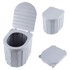HOME & MARKER Prijenosni sklopivi WC za kampiranje Pottymate set (WC, vrećice, neutralizator mirisa)