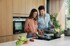 BERGHOFF Leo Stone+ tava za prženje, 2 l, 25 cm, crna