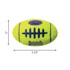 KONG Igračka za psa, AirDog Football Small, 8,25x5 cm