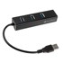 SILVERSTONE USB hub SST-EP04 3-Port USB 3.0 s Gigabit Ethernetom, crni SST-EP04