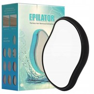 Kristalni epilator za bezbolno uklanjanje dlačica, crni
