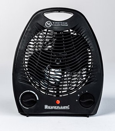 RAVANSON Termoventilatorska grijalica FH-105B 2000 W, crna