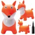 Lisica za skakanje, 55cm, narančasta
