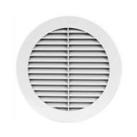 EUROPLAST Rešetka s mrežicom, bijela, FI 150mm