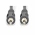 DIGITUS AUDIO kabel 3,5M - 3,5M 1,5 m, siva