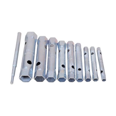 SPARTA Cijevasti ključevi, set 6–22 mm, 10 kom
