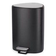 JOSEPH JOSEPH Mat crna željezna kanta za smeće s pedalom 5 l EasyStore Luxe 