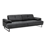 BALCAB HOME Antracitno siva sofa 239 cm Mustang, 239x83x99 cm