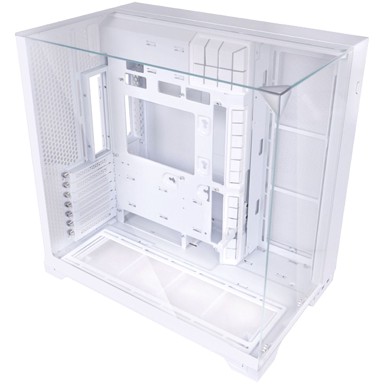 LIAN LI Kučište O11 Vision, mid tower, E-ATX, bijelo