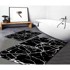MILA HOME Bijele/crne kupaonske prostirke u setu 2 kom 60x100 cm Cracks